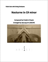 Nocturne in C# minor Orchestra sheet music cover